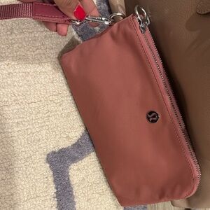 Lululemon Athletica Rose Wristlet Clutch